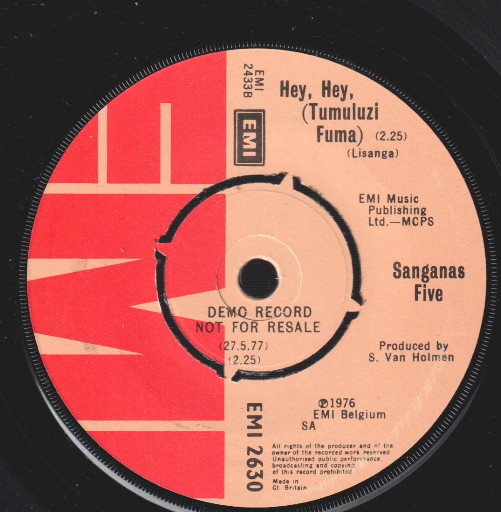 Sanganas Five - Mama (Batutondele) - 7 Inch