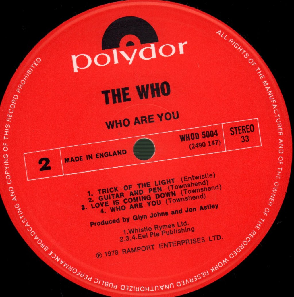Who - Who Are You - Lp