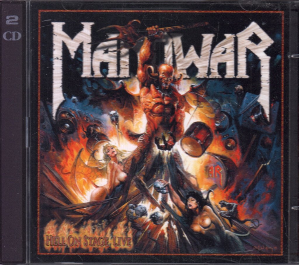 Manowar - Hell On Stage Live - Double Cd