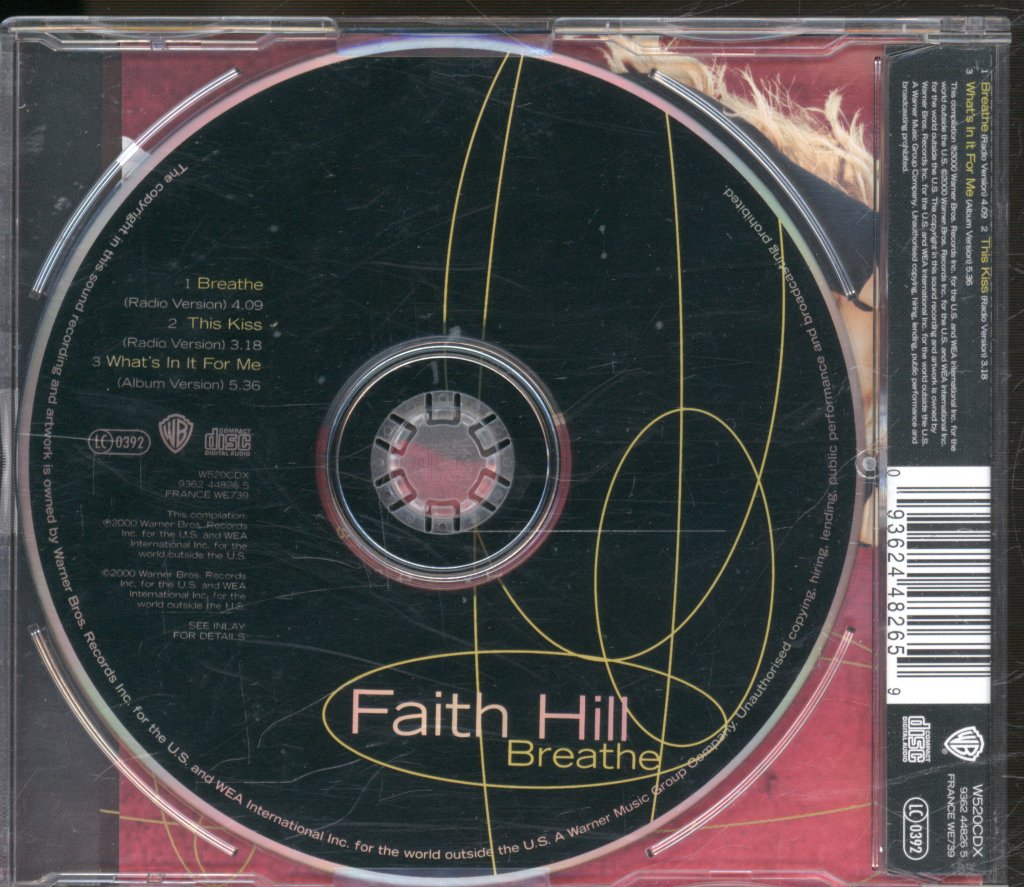 Faith Hill - Breathe - Cd
