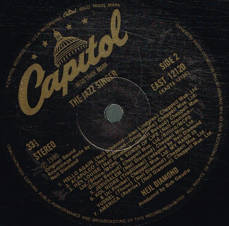 Neil Diamond - Jazz Singer - Lp