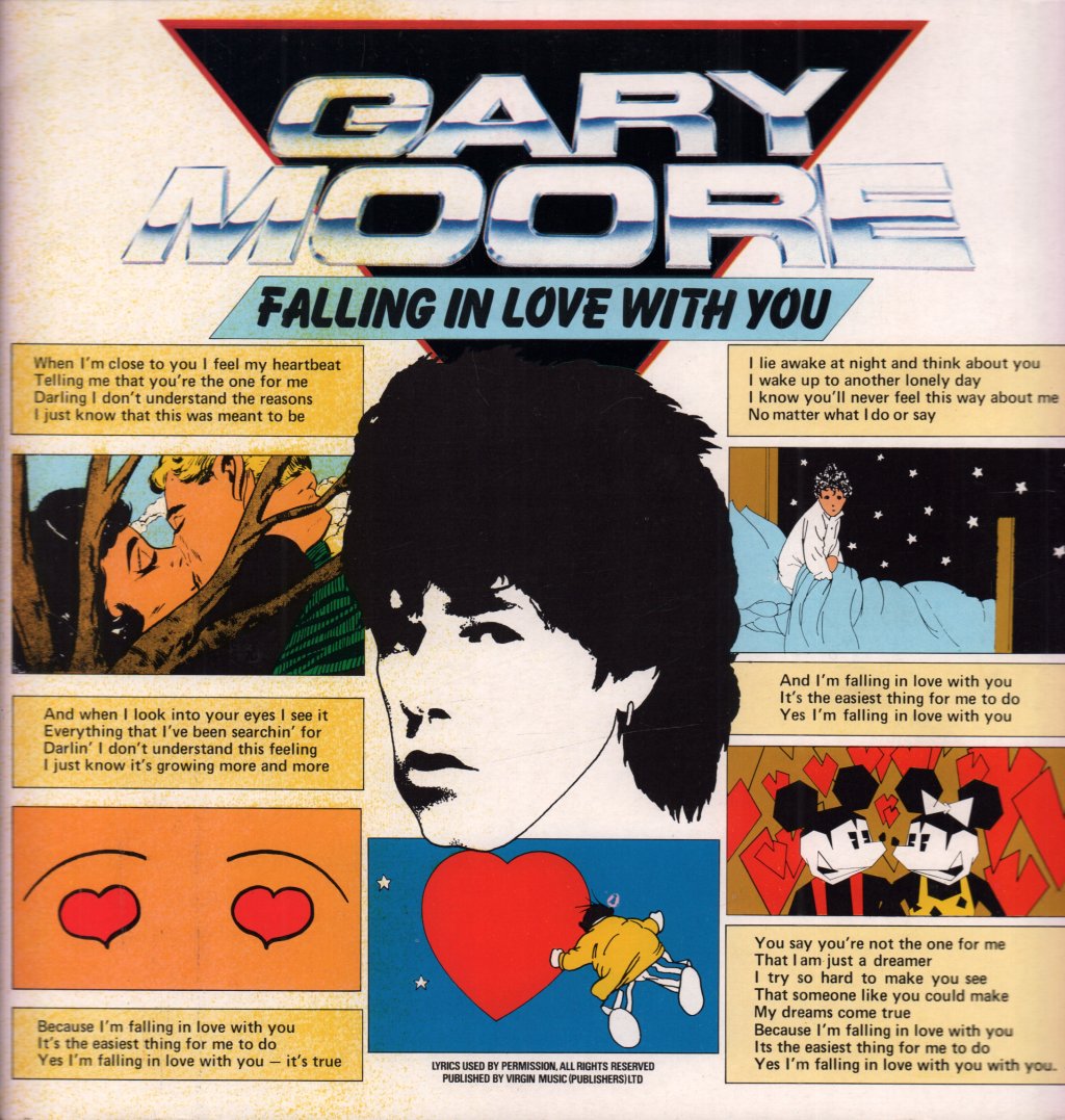Gary Moore - Falling In Love With You - 12 Inch