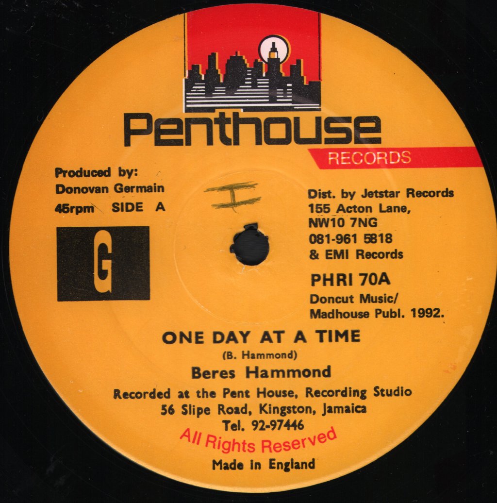 Beres Hammond - One Day At A Time - 12 Inch