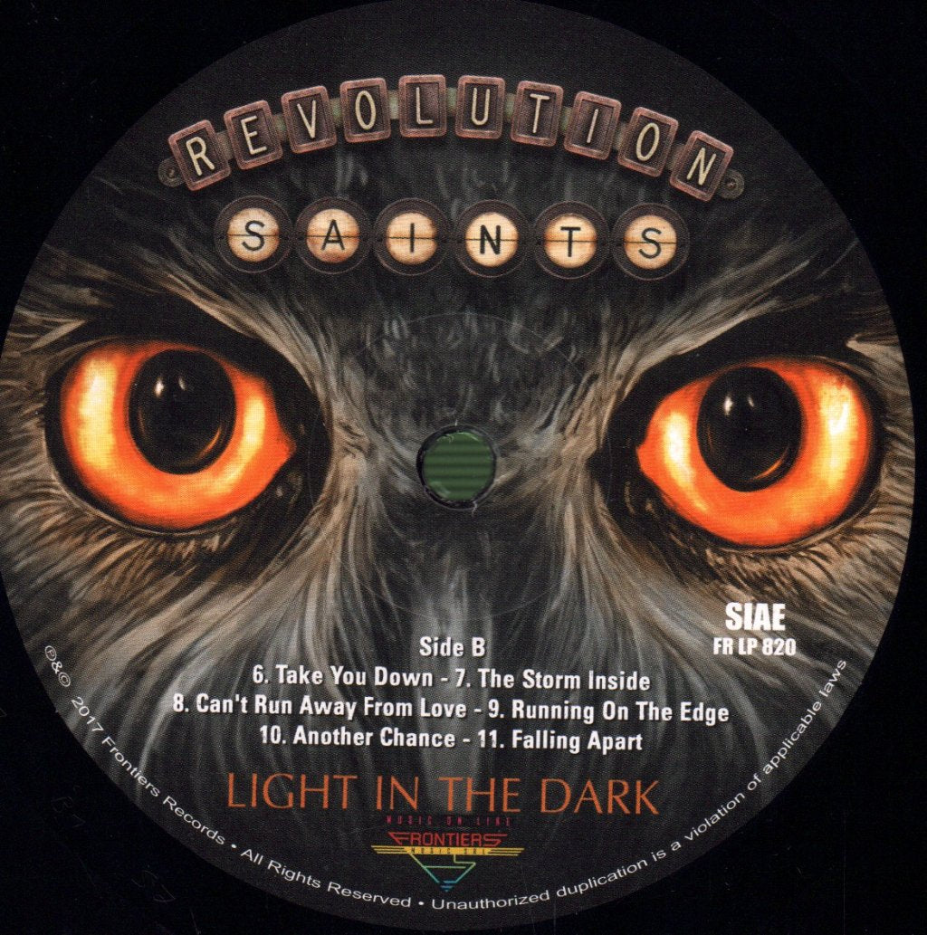 Revolution Saints - Light In The Dark - Lp