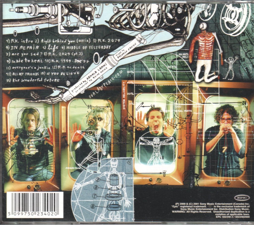 Our Lady Peace - Spiritual Machines - Cd