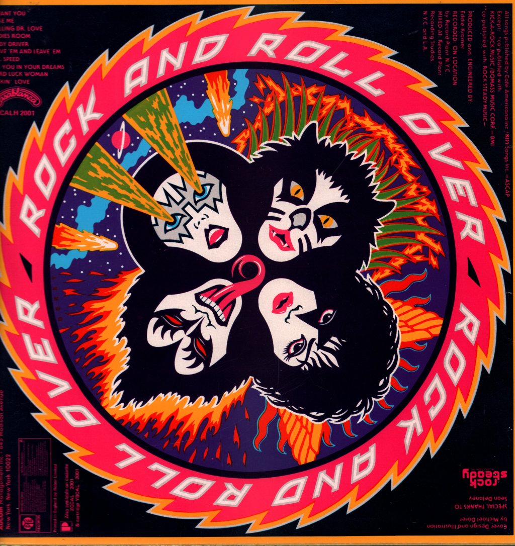 Kiss - Rock And Roll Over - Lp