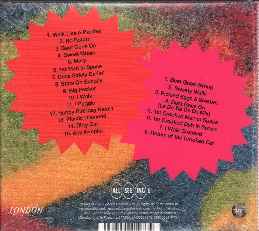 All Seeing I - Pickled Eggs & Sherbet - Double Cd