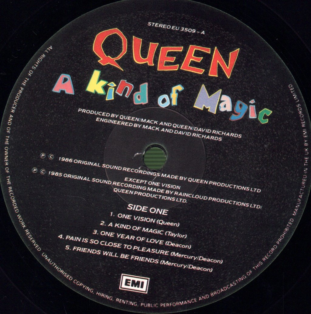 Queen - A Kind Of Magic - Lp