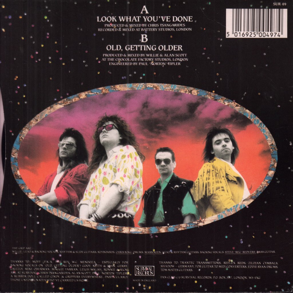 Grip (Rock Group) - Look What You've Done - 7 Inch – Vinyl Tap