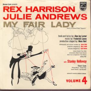 Rex Harrison Julie Andrews - My Fair Lady Volume 4 - 7 Inch