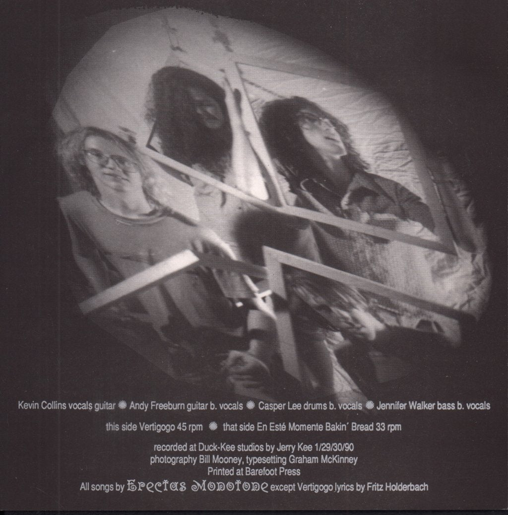 Erectus Monotone - Vertigogo - 7 Inch