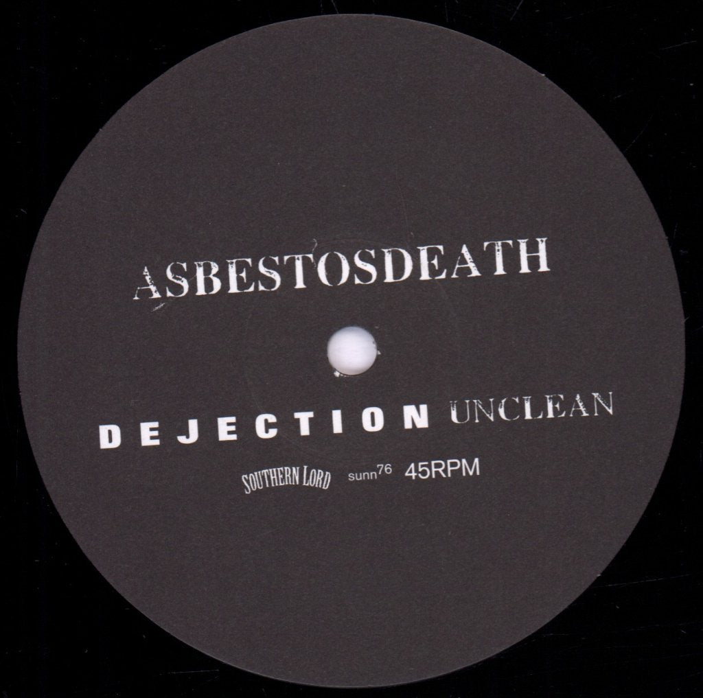 Asbestosdeath - Dejection Unclean - 10 Inch