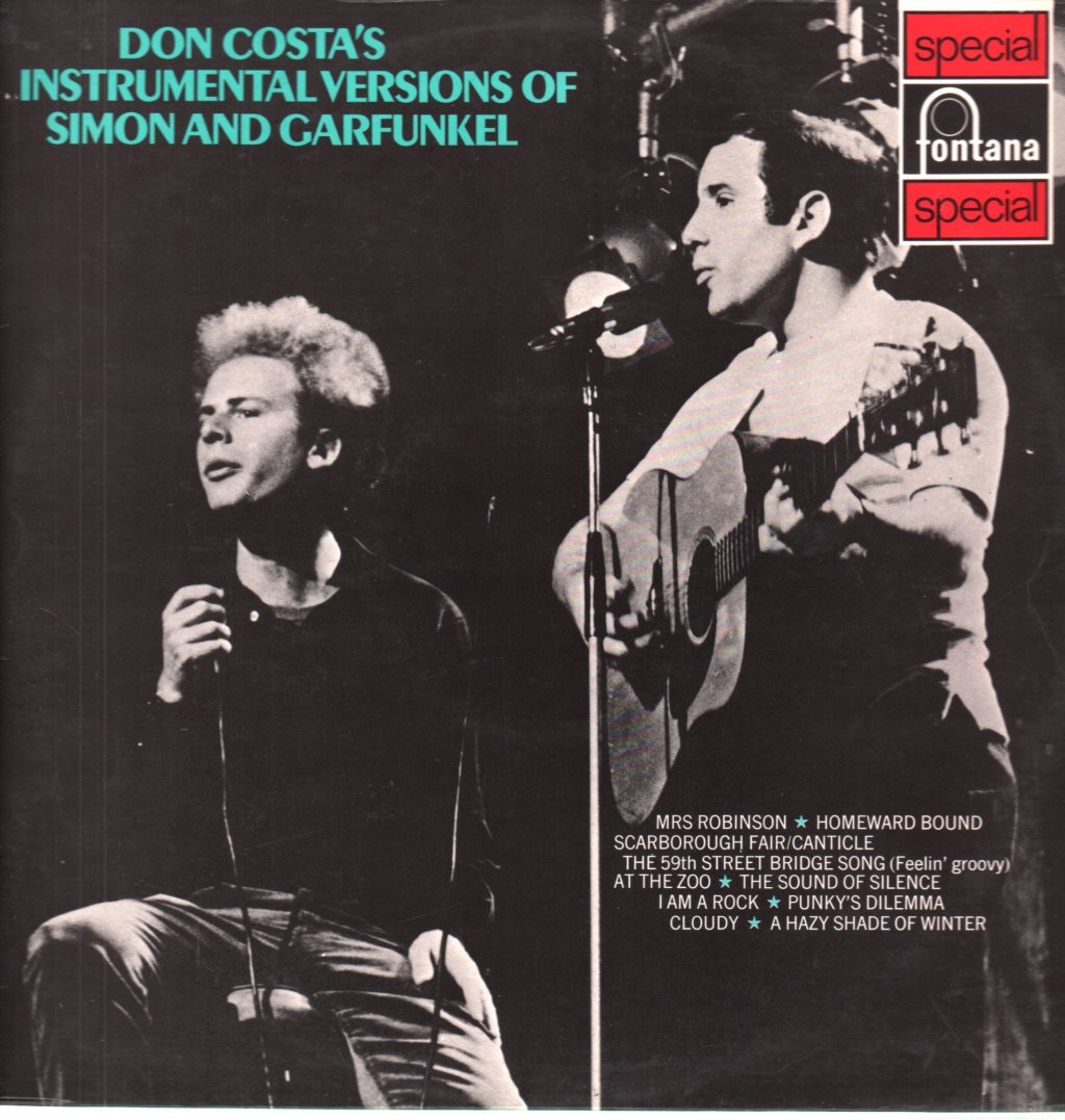 Don Costa - Instrumental Versions Of Simon And Garfunkel - Lp