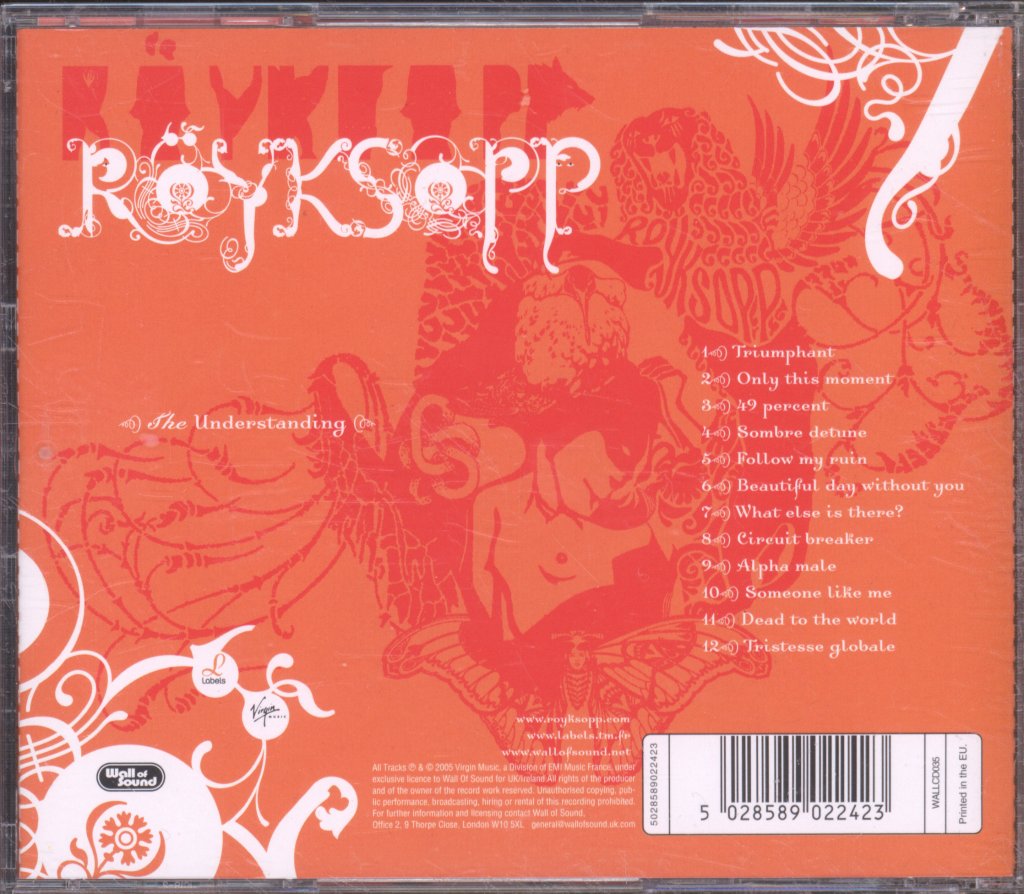 Röyksopp - Understanding - Cd