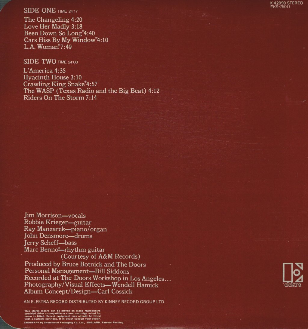 Doors - L.A. Woman - Lp