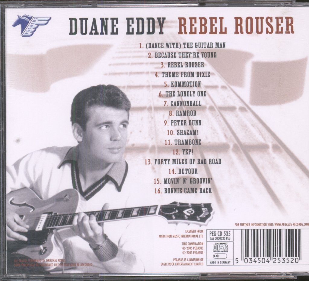 Duane Eddy - Rebel Rouser - Cd