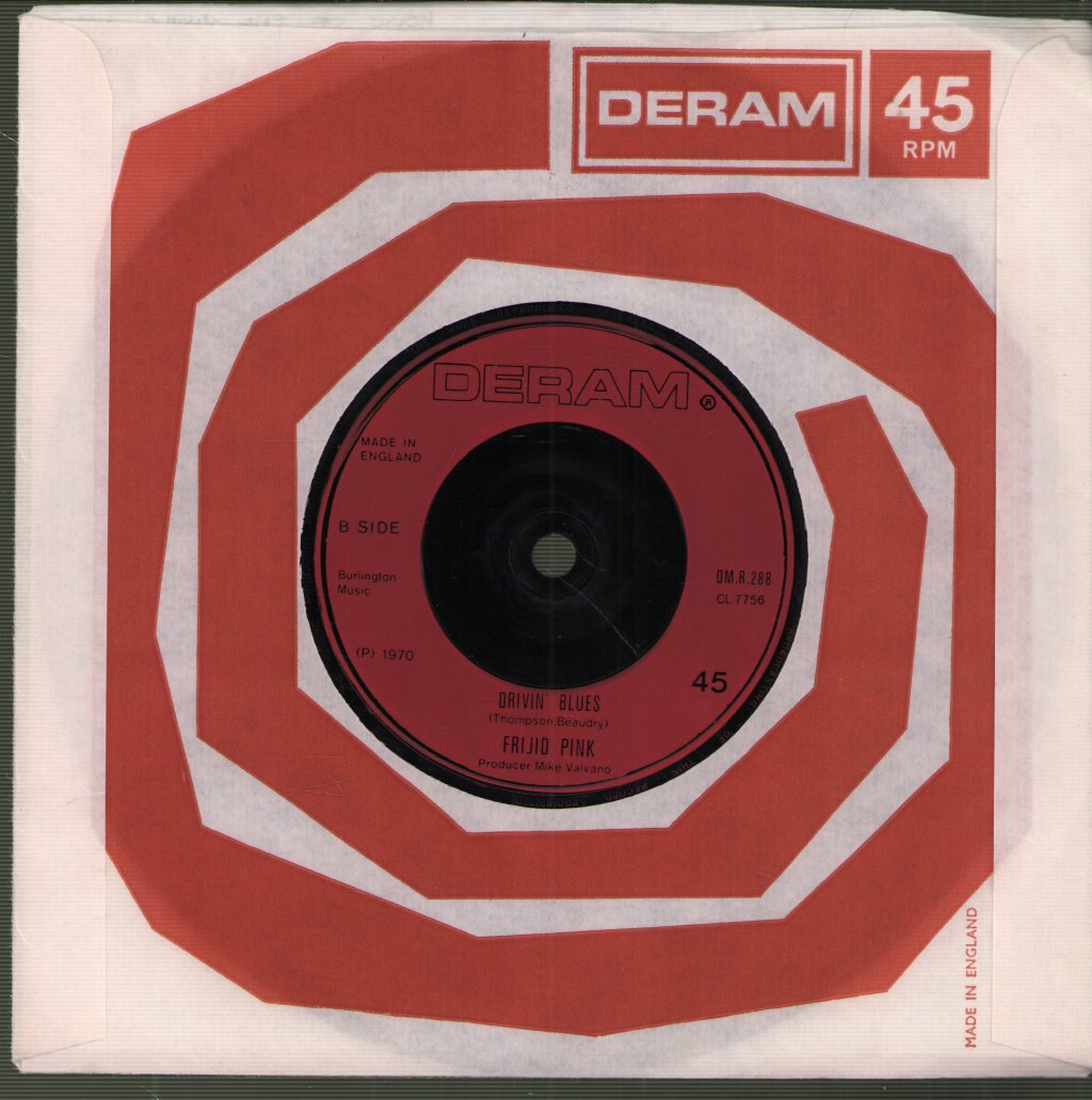 Frijid Pink - House Of The Rising Sun - 7 Inch