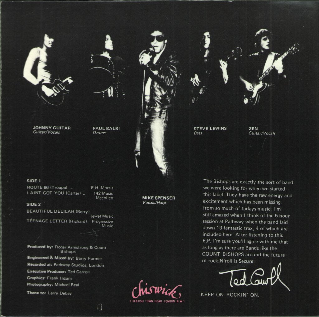 Count Bishops - Speedball - 7 Inch