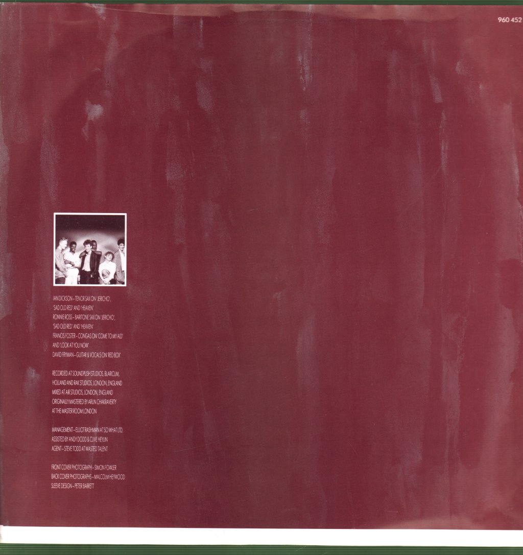 Simply Red - Picture Book - Lp