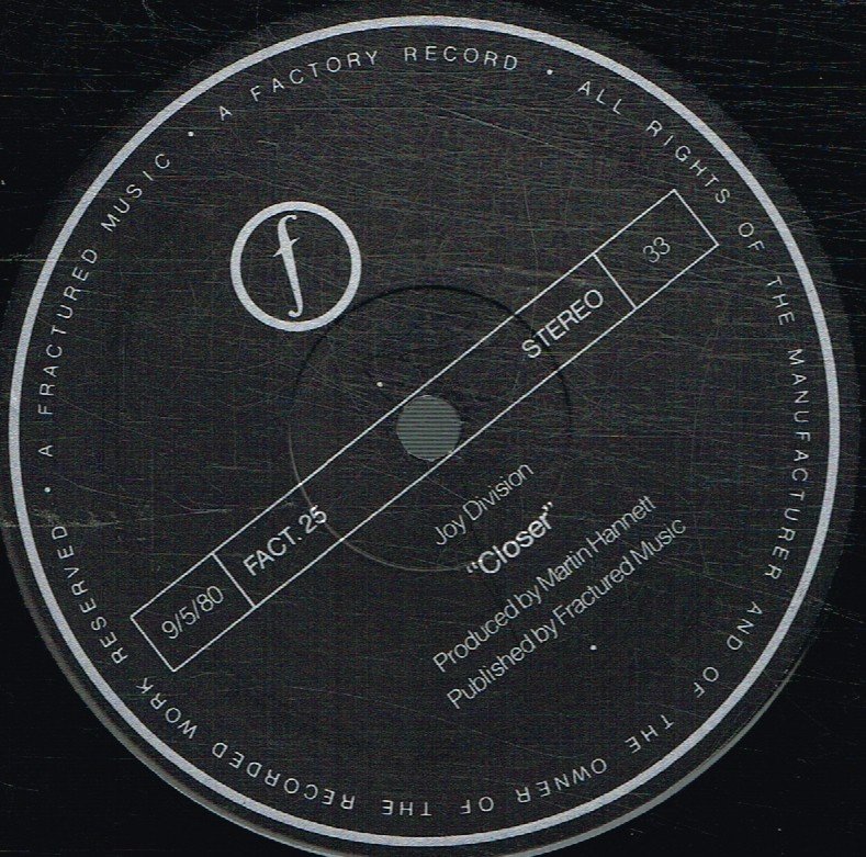 Joy Division - Closer - Lp