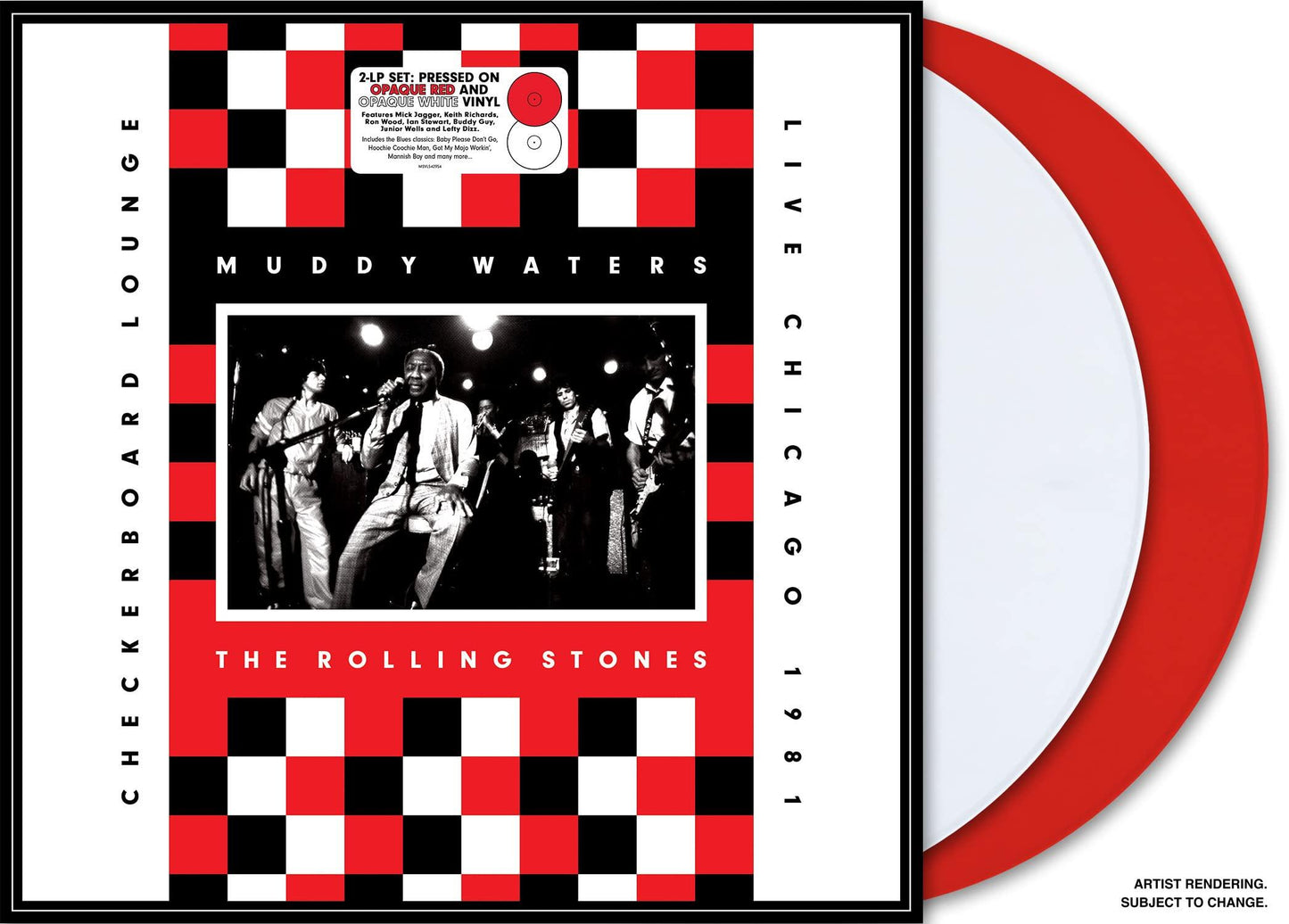 Muddy Waters and the Rolling Stones - Live At the Checkerboard Lounge - Double Lp