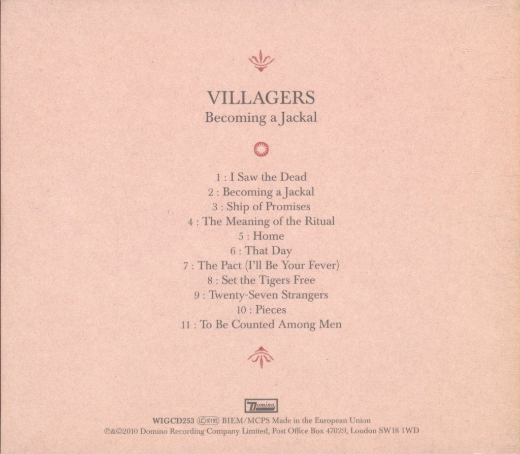 Villagers - Becoming A Jackal - Cd
