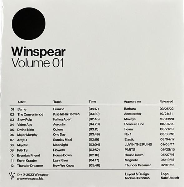 Various Artists - Winspear Volume 01 - Cd