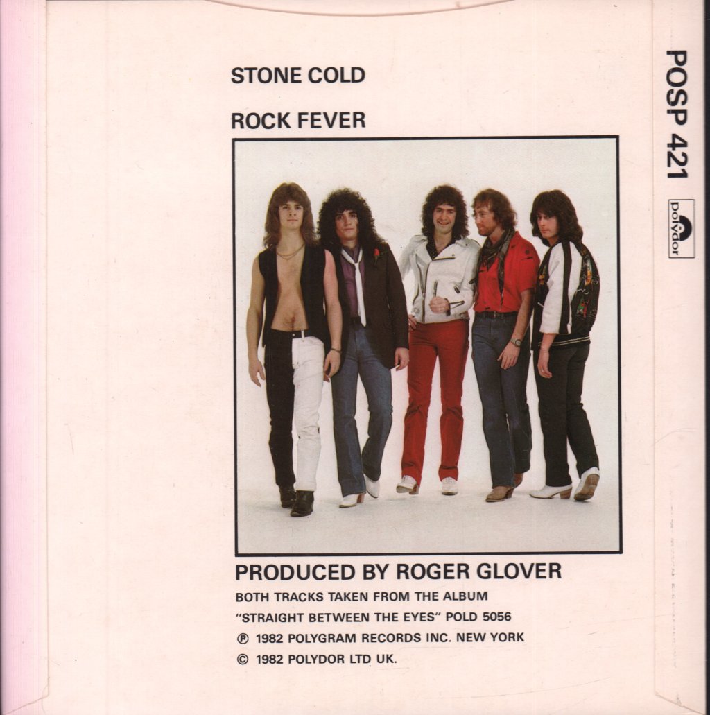 Rainbow (Rock/Metal Group) - Stone Cold - 7 Inch