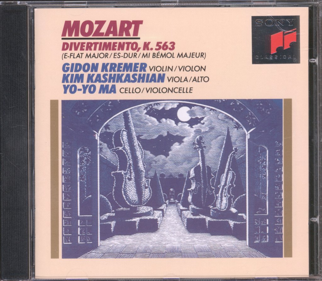 Gidon Kremer, Kim Kashkashian, Yo Yo Ma - Mozart - Divertimento, K. 563 - Cd