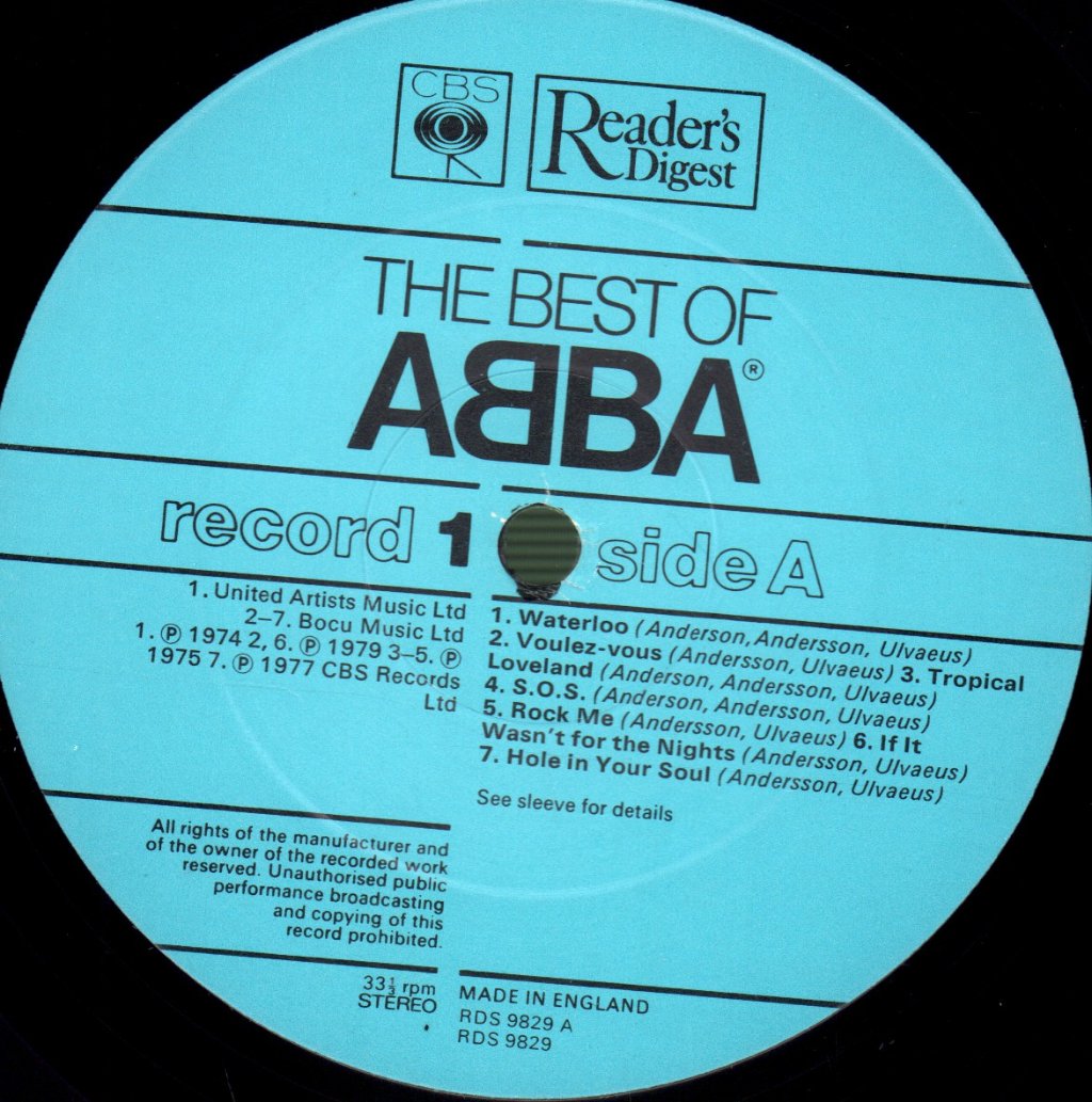 ABBA - Best Of ABBA - Lp Set