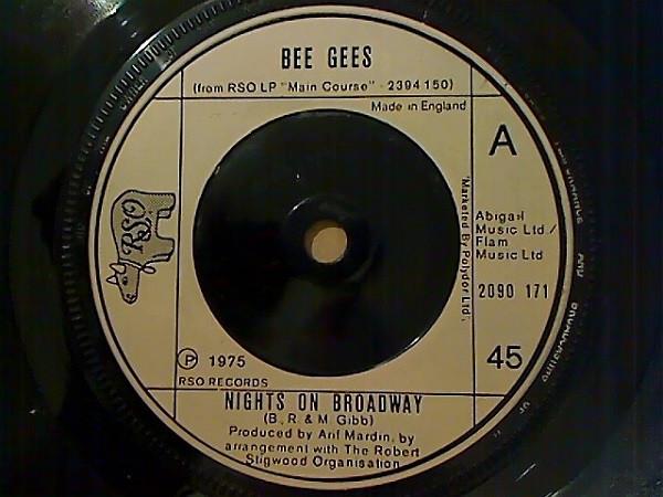 Bee Gees - Nights On Broadway - 7 Inch