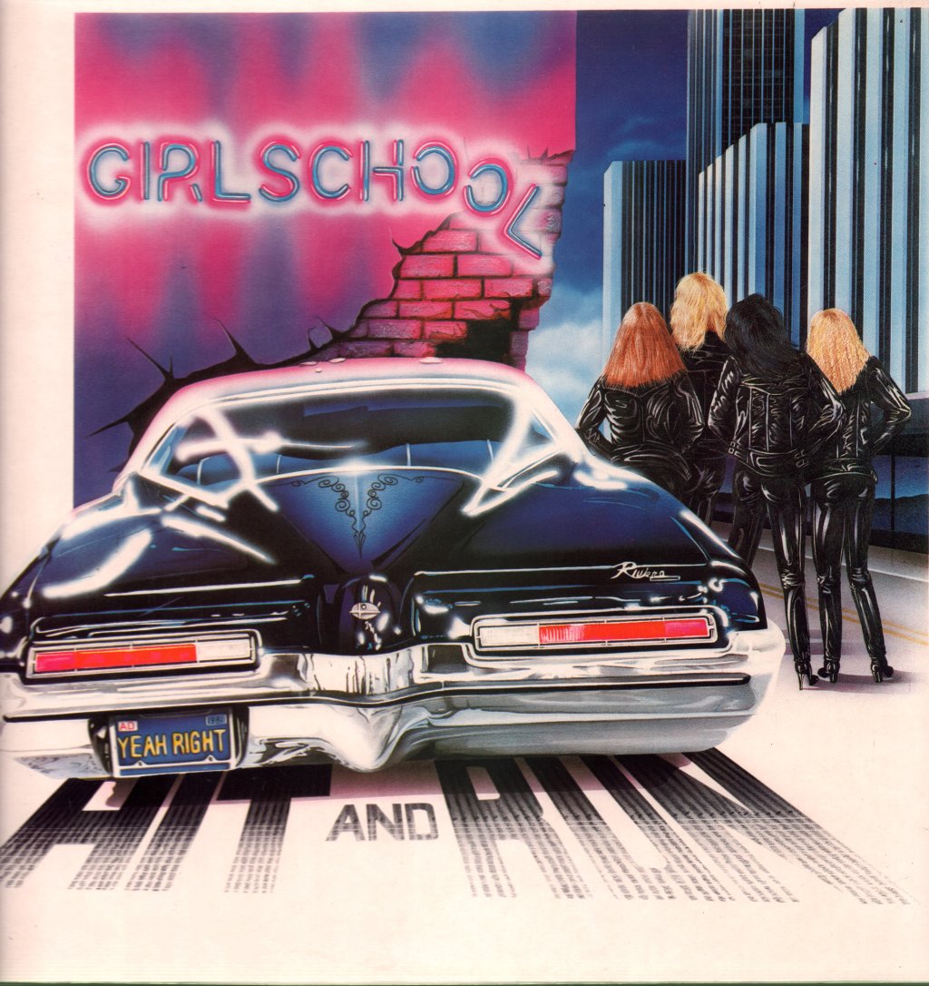 Girlschool - Hit And Run - Lp
