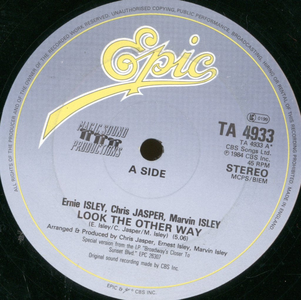 Isley Jasper Isley - Look The Other Way - 12 Inch