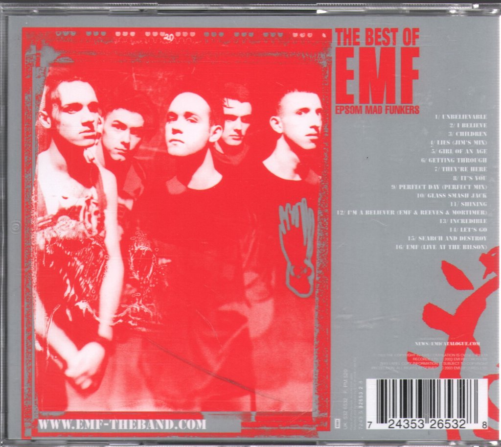 Emf - Best Of EMF Epsom Mad Funkers - Cd