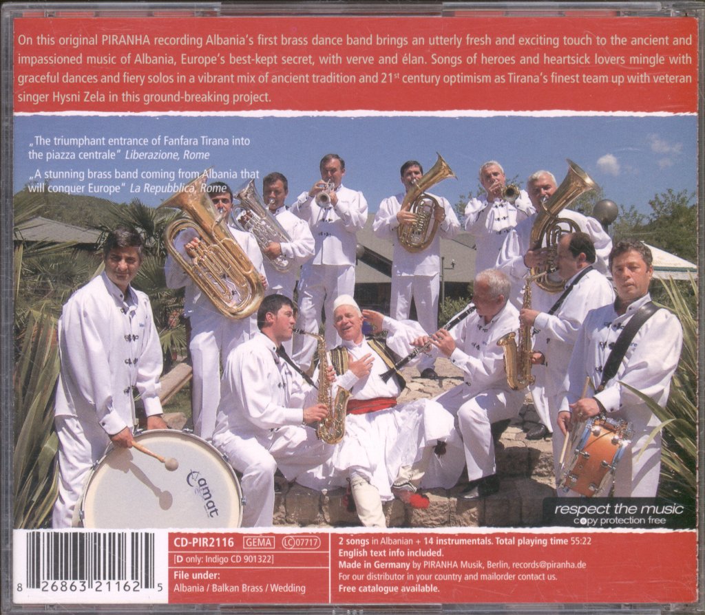 Fanfara Tirana - Albanian Wedding - Cd