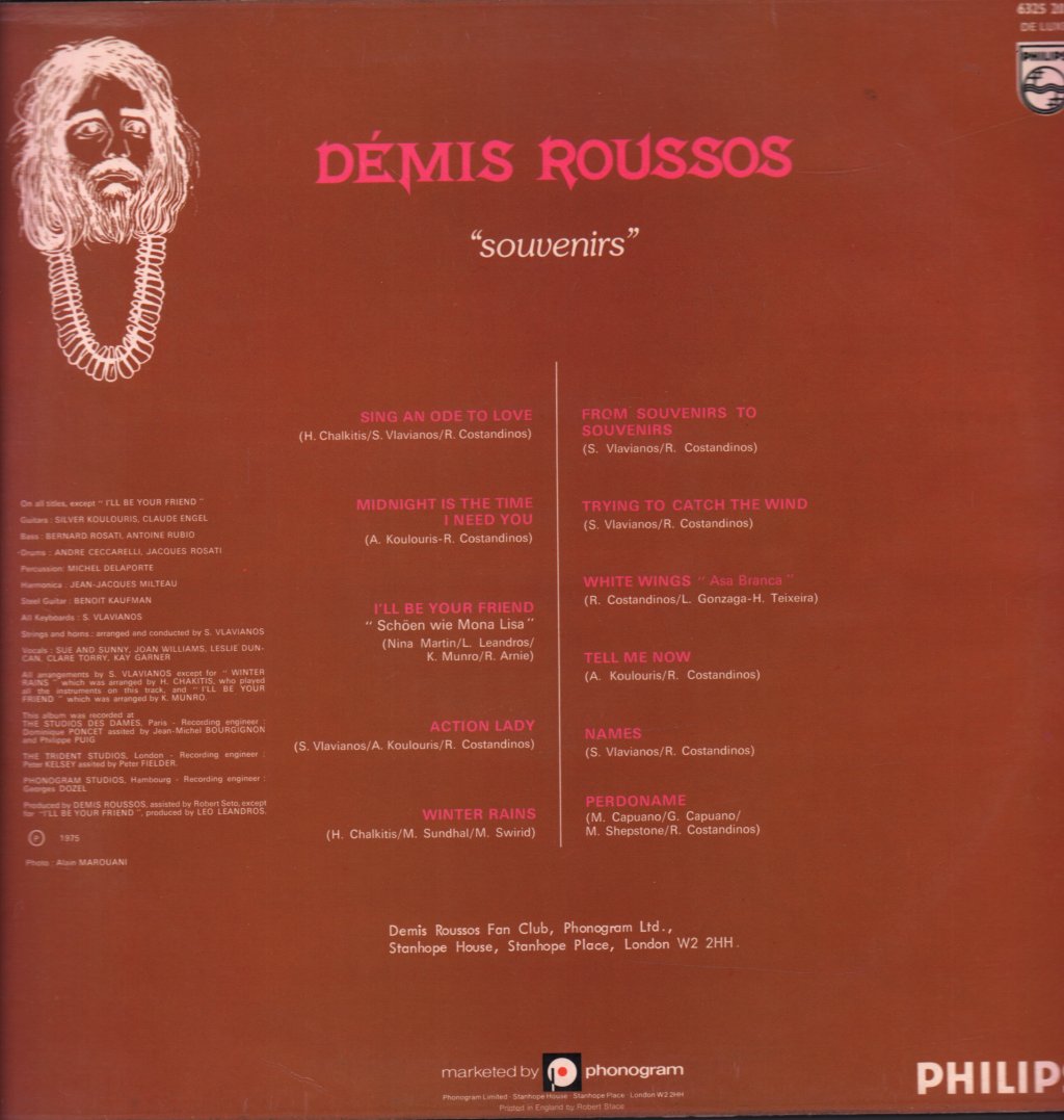 Demis Roussos - Forever And Ever - Lp