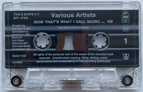 Various Artists - Now That’s What I Call Music! 43 - Cassette