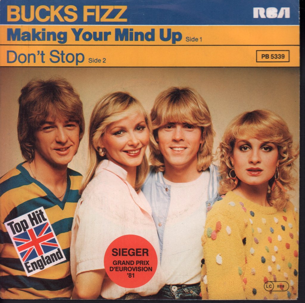 Bucks Fizz - Making Your Mind Up - 7 Inch