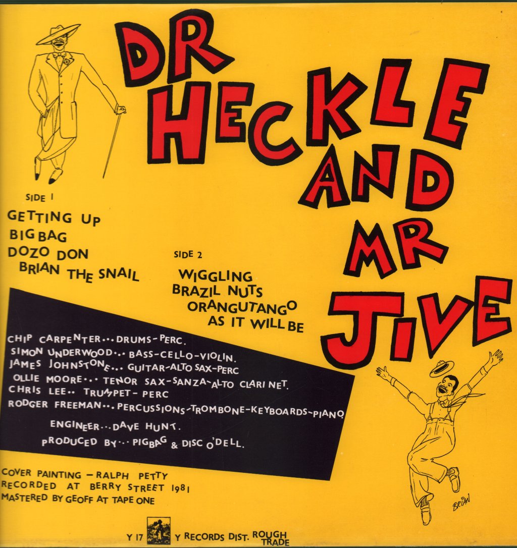 Pigbag - Dr Heckle And Mr Jive - Lp