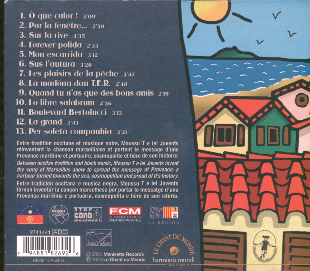 Moussu T E Lei Jovents - Forever Polida - Cd