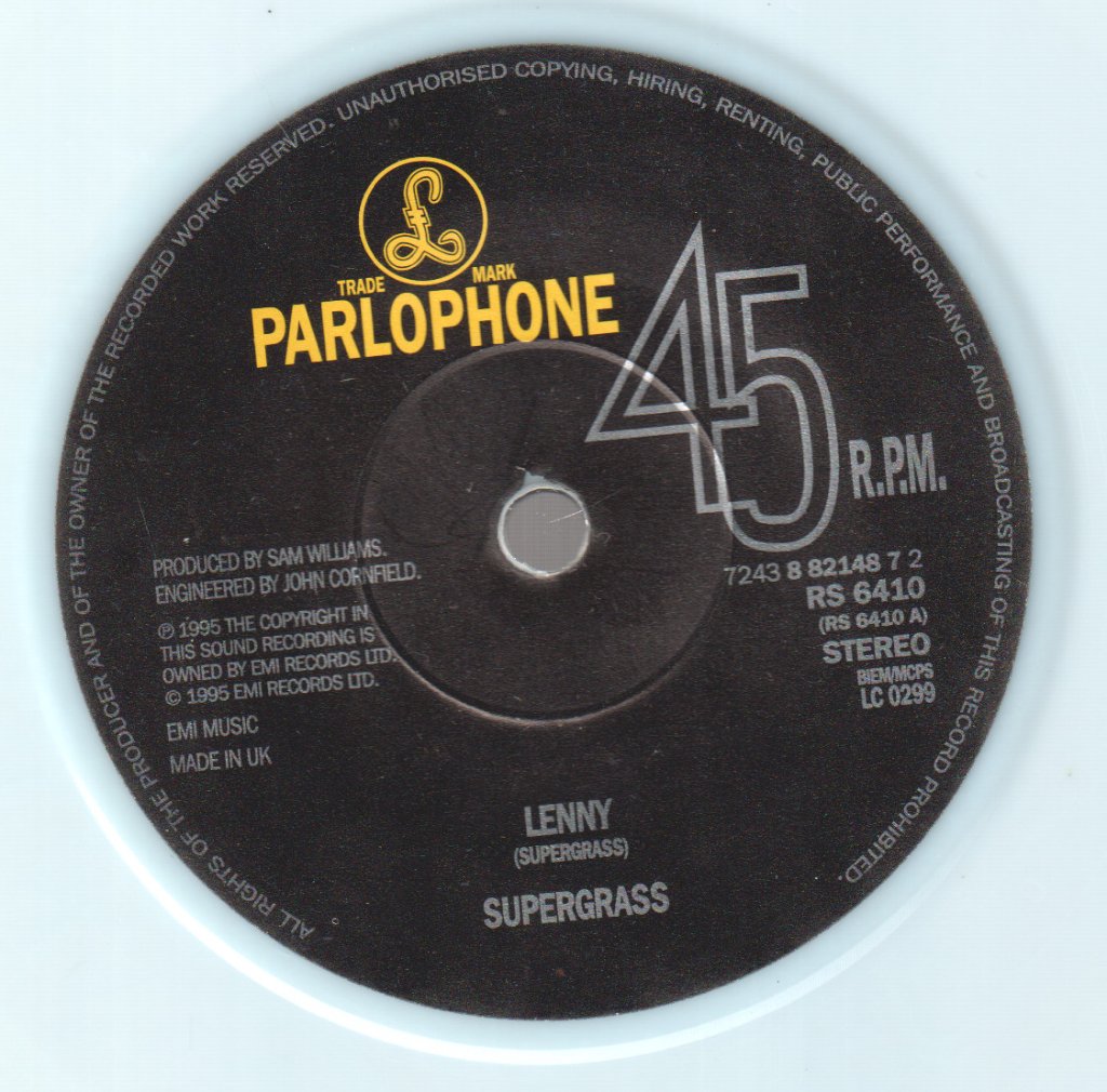 Supergrass - Lenny - 7 Inch