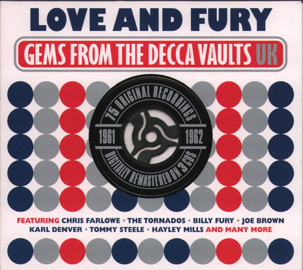 Various Artists - Love And Fury - Gems From The Decca Vaults UK - Cd Set