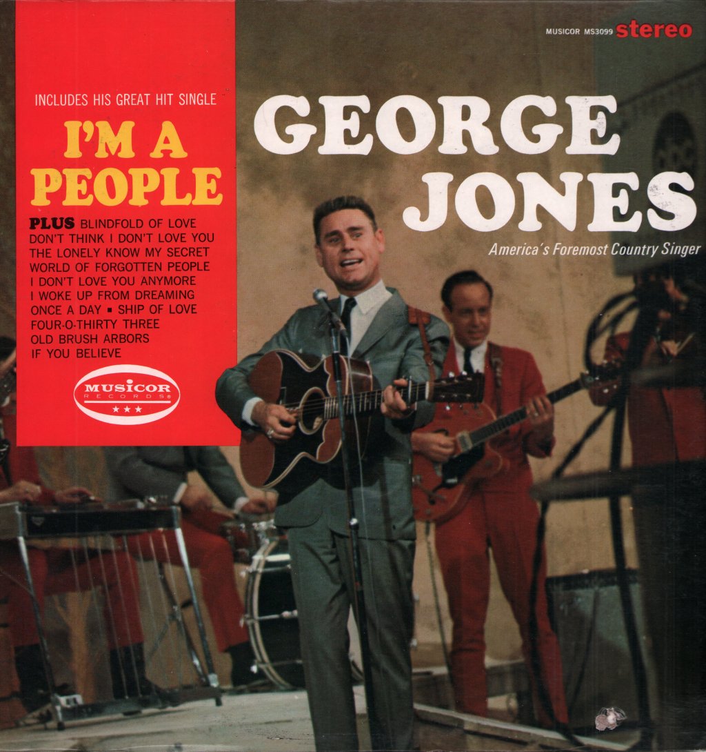 George Jones - I’m A People - Lp