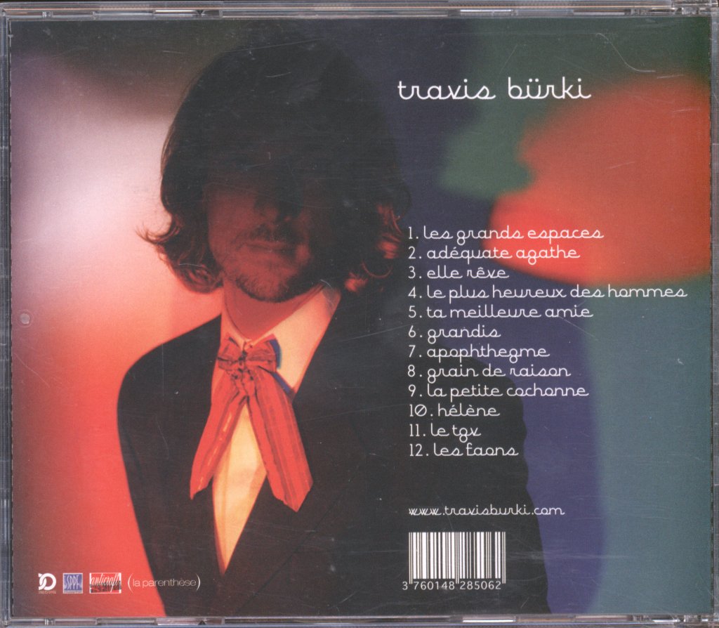 Travis Bürki - Travis Bürki - Cd