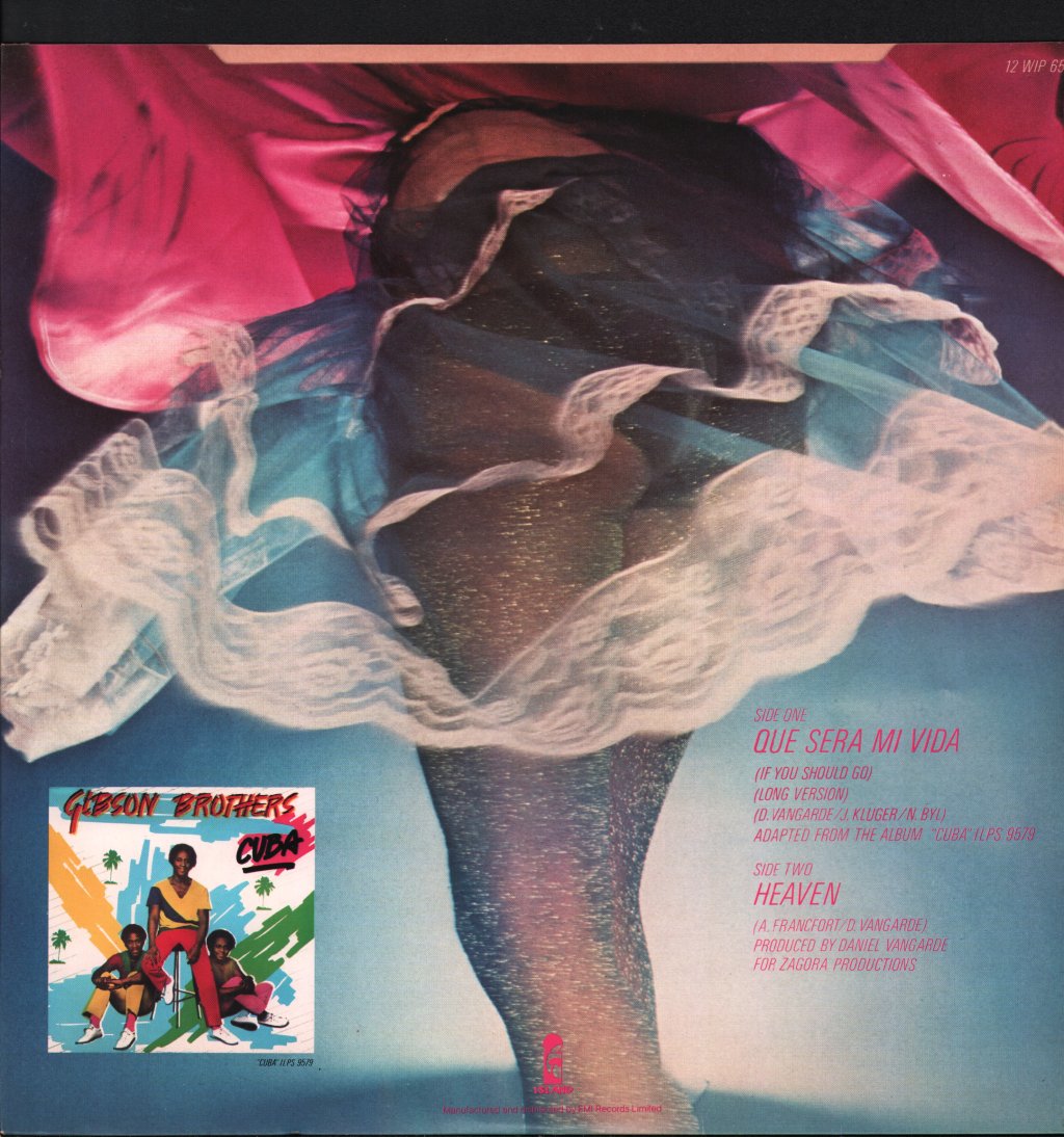 Gibson Brothers - Que Sera Mi Vida - 12 Inch