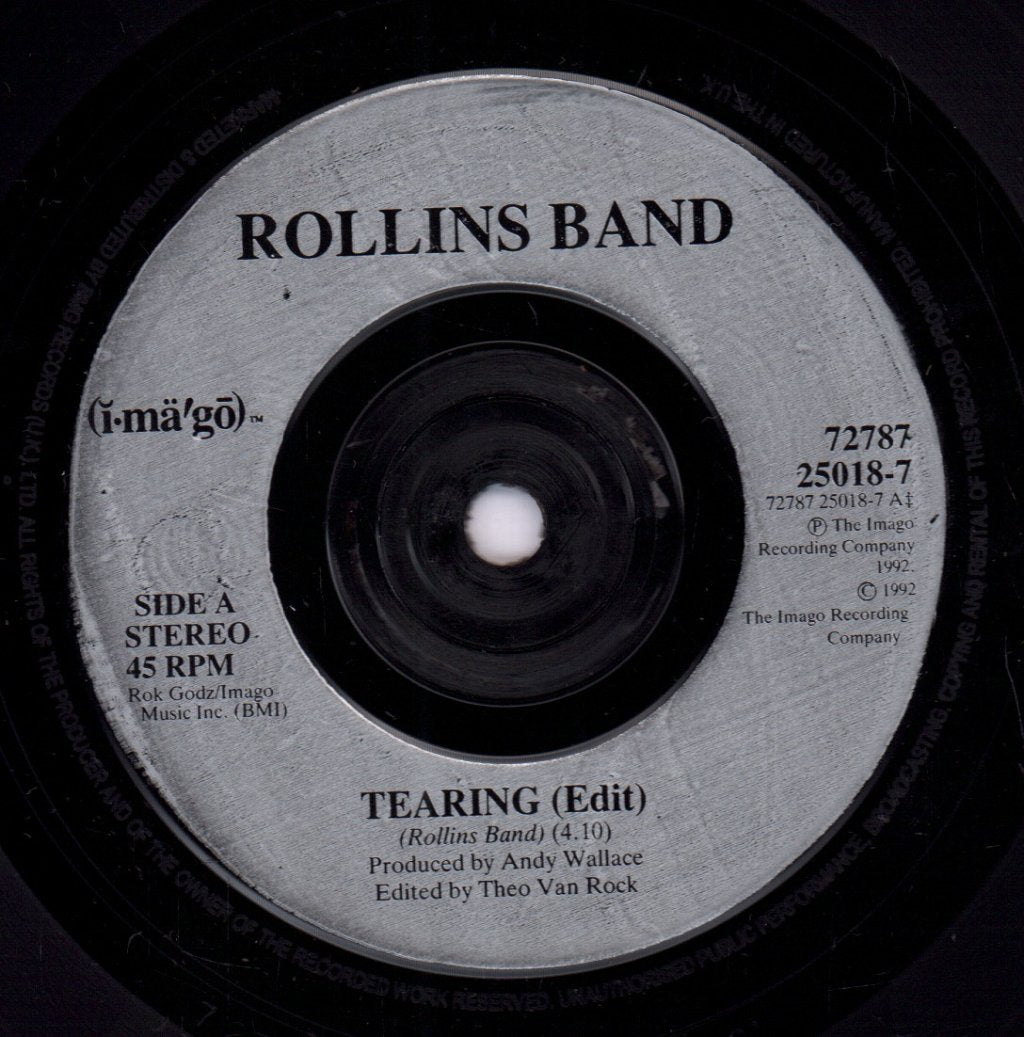 Rollins Band - Tearing - 7 Inch