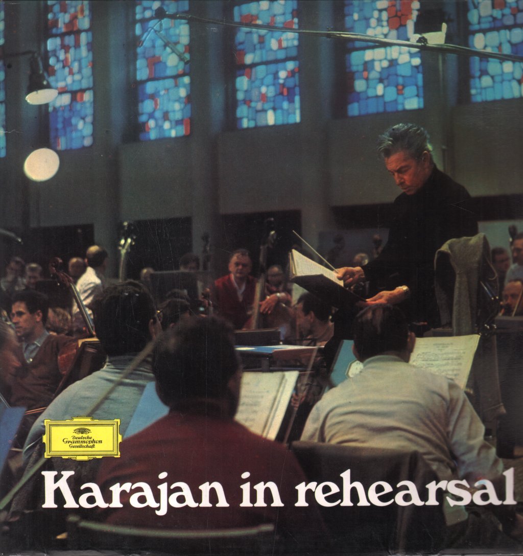 Herbert Von Karajan - Karajan In Rehearsal - Lp