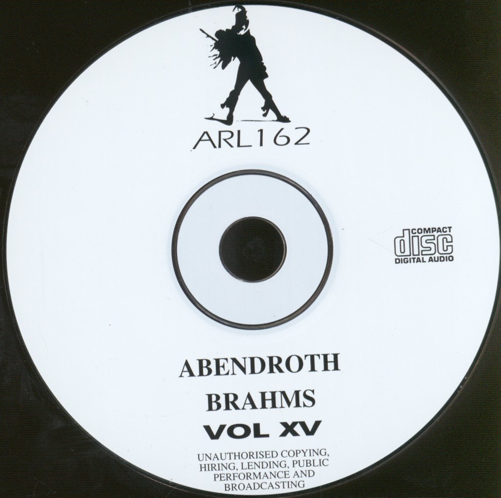 Hermann Abendroth - Art Of Hermann Abendroth Vol XV - Cd