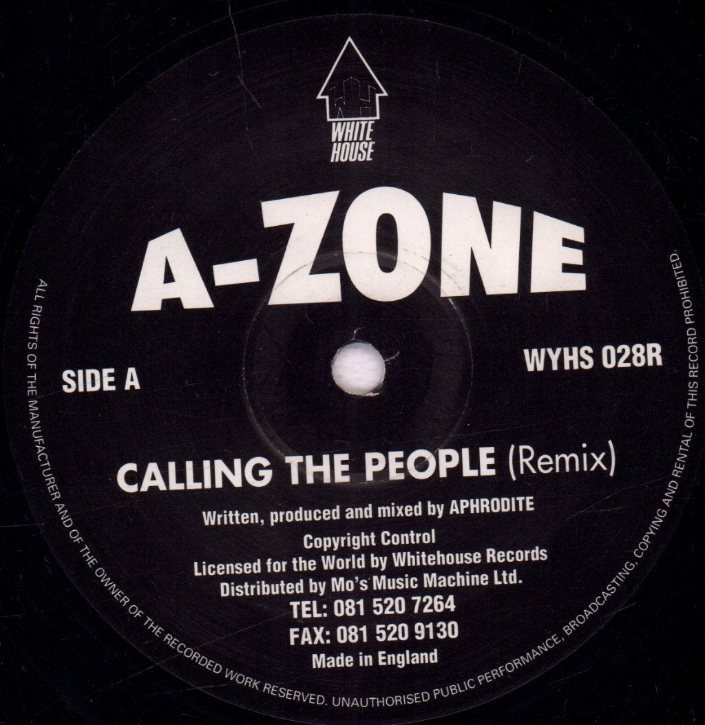 A-Zone - Calling The People - 12 Inch