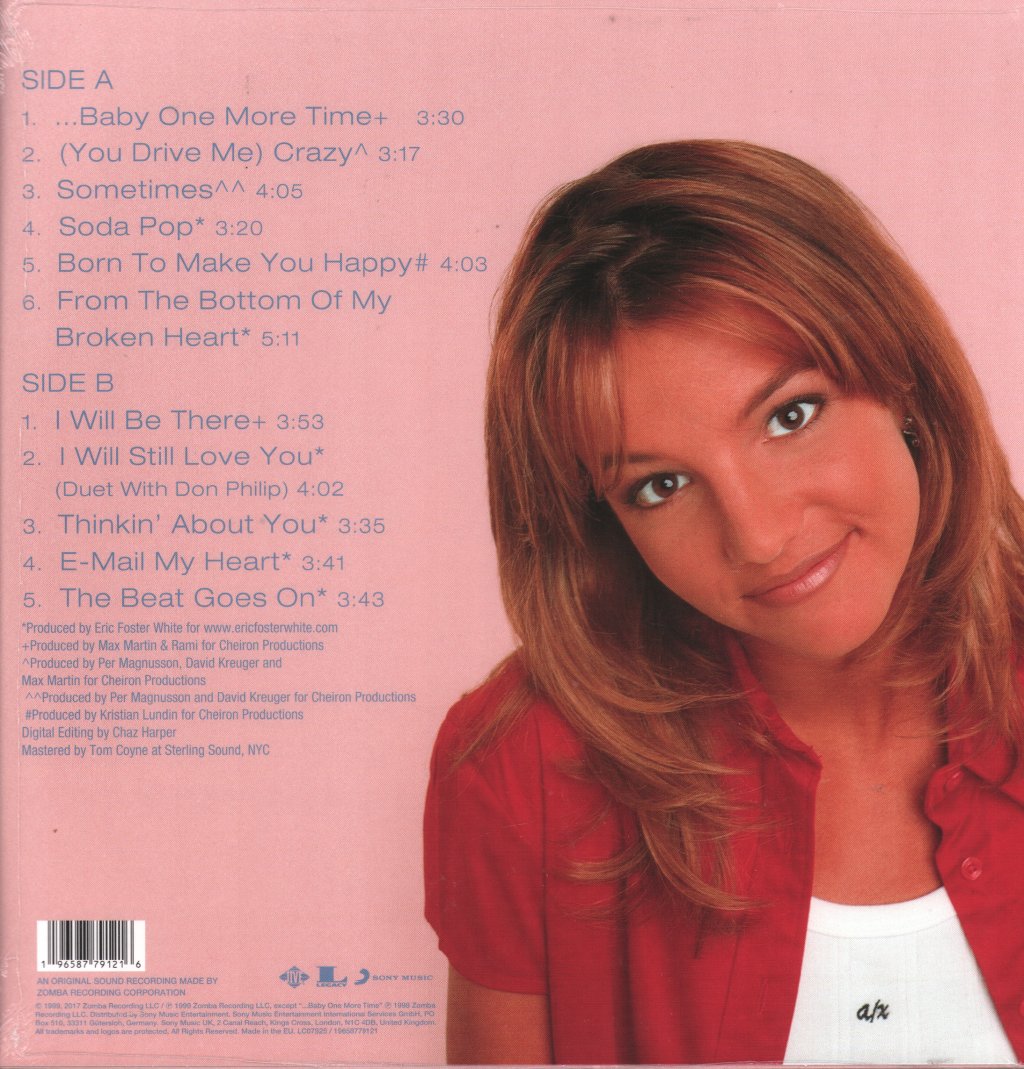 Britney Spears - Baby One More Time - Lp